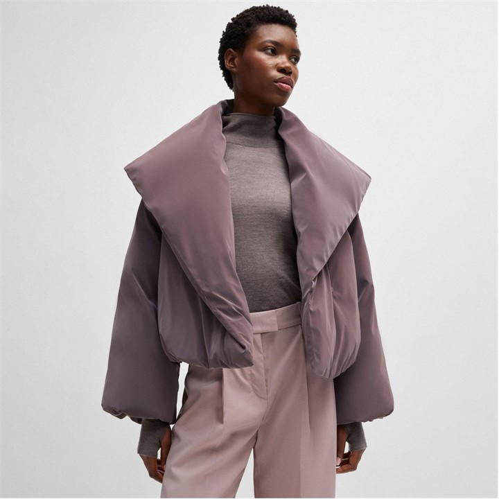 Naomi X Boss Cropped Down Jacket