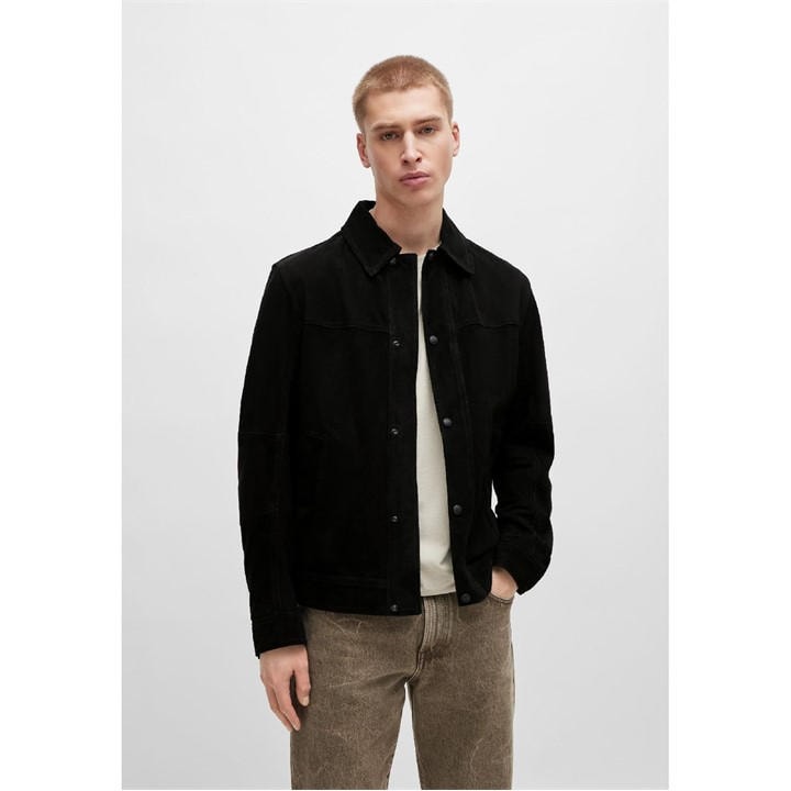 Jomister Suede Bomber Jacket