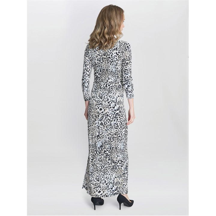 Keri Jersey Wrap Maxi Dress