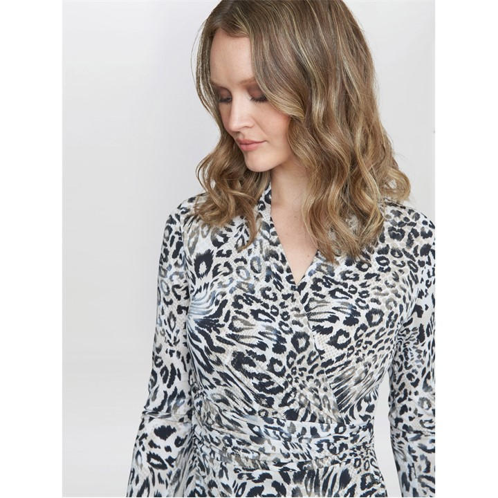 Keri Jersey Wrap Maxi Dress
