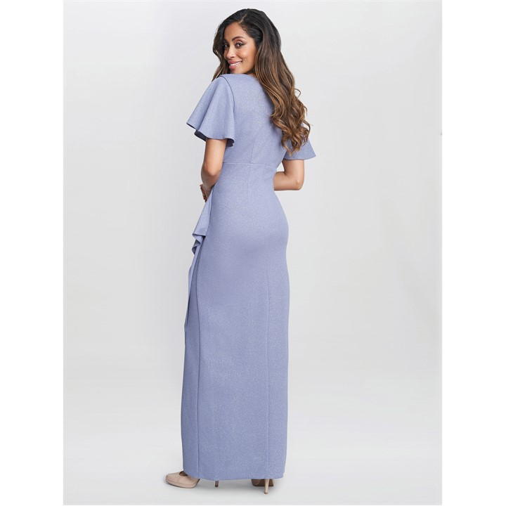 Alissa Maxi Dress With Hip Embellishment