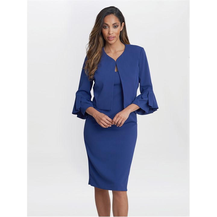 Melissa Crepe Dress And Jacket