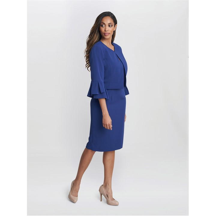 Melissa Crepe Dress And Jacket