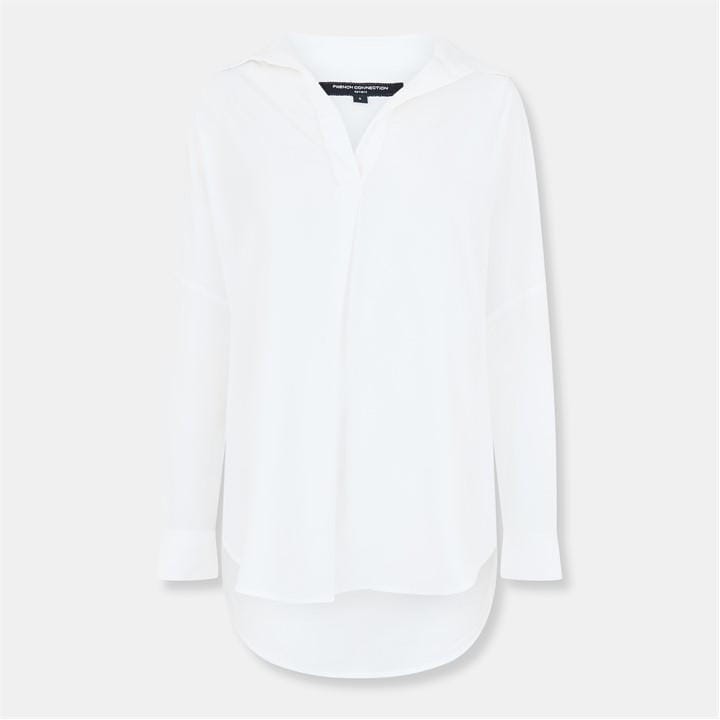 Rhodes Crepe Popover Shirt