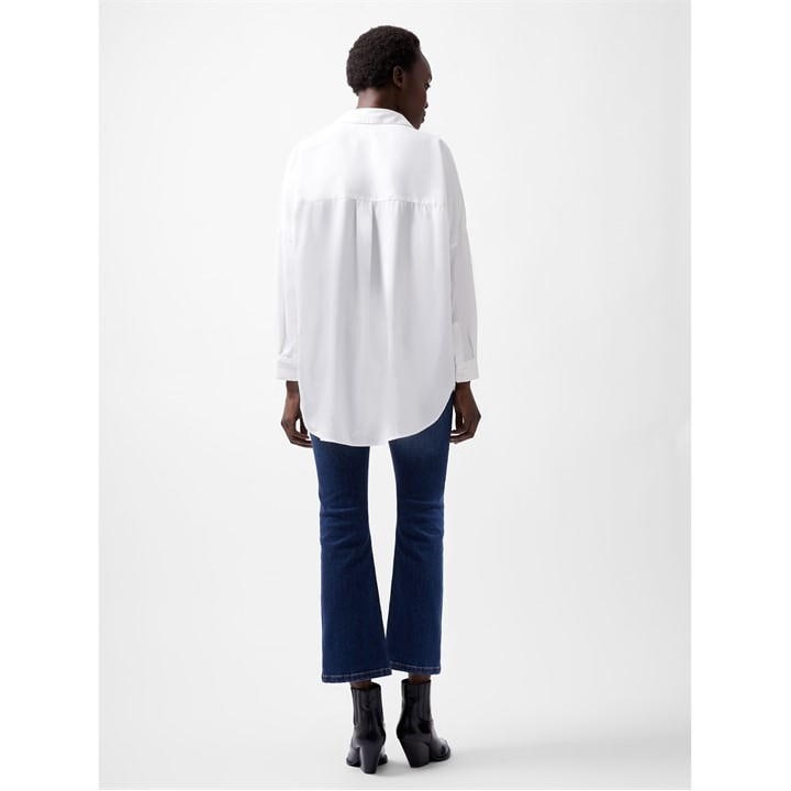 Rhodes Crepe Popover Shirt