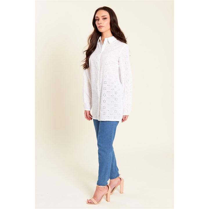 Broderie Shirt Womens