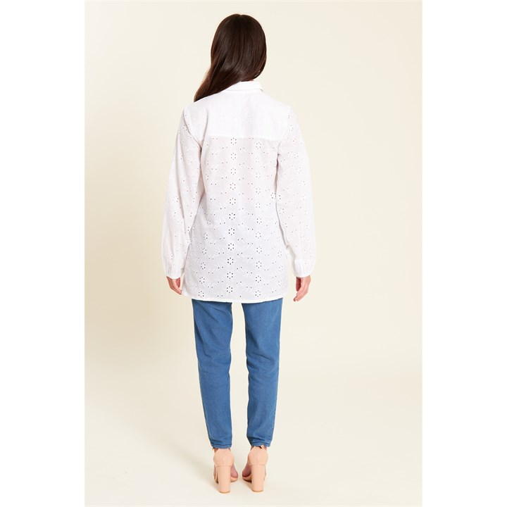 Broderie Shirt Womens
