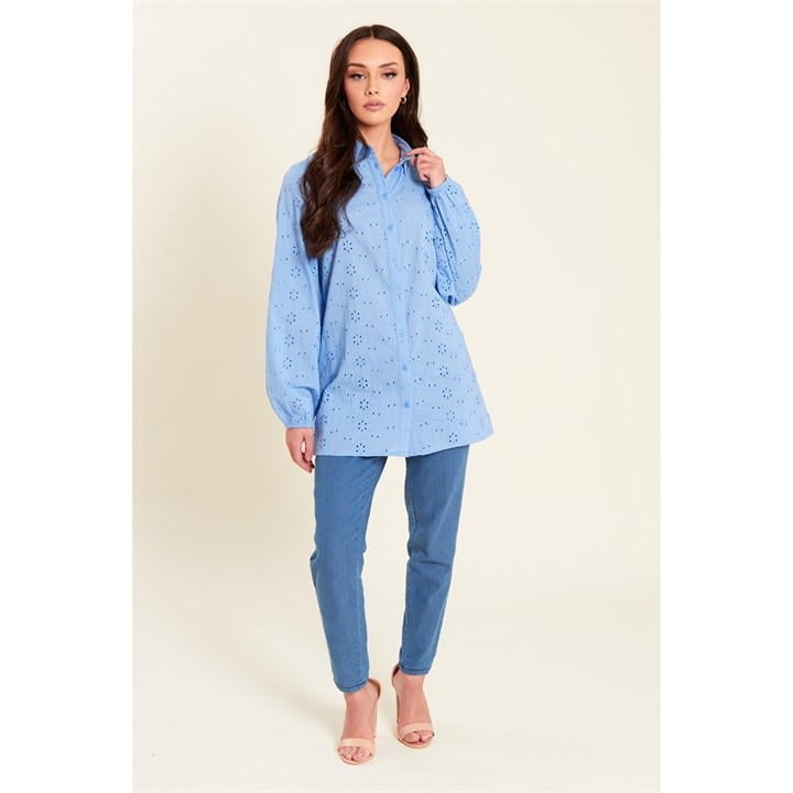 Broderie Shirt Womens