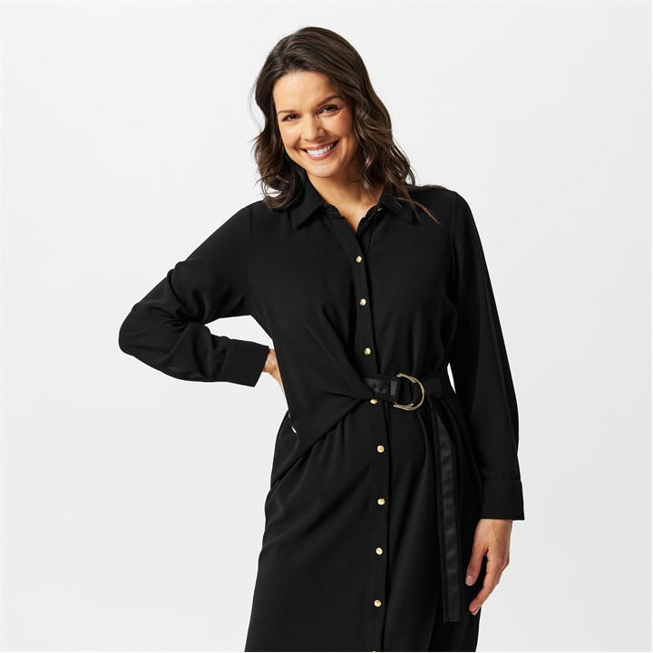 Tie Shirt Dress