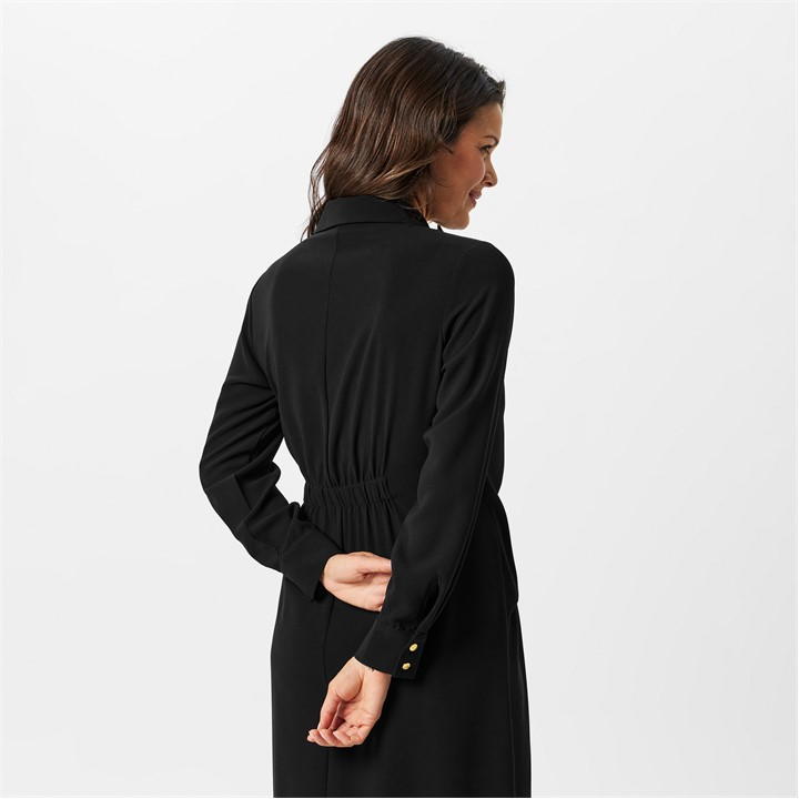Tie Shirt Dress