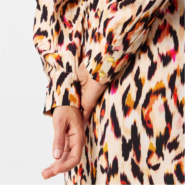 Tie Shirt Dress