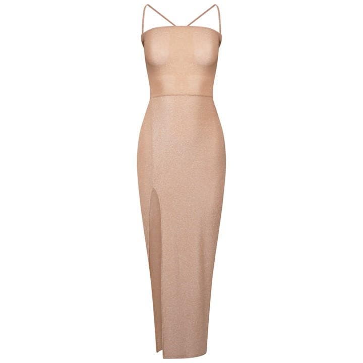 Backless Maxi Dress Womens