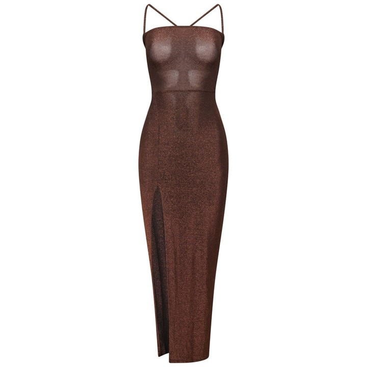 Backless Maxi Dress Womens