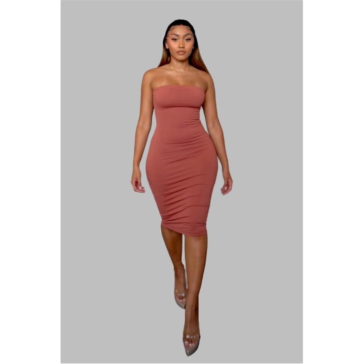 Boobtube Midi Dress Womens
