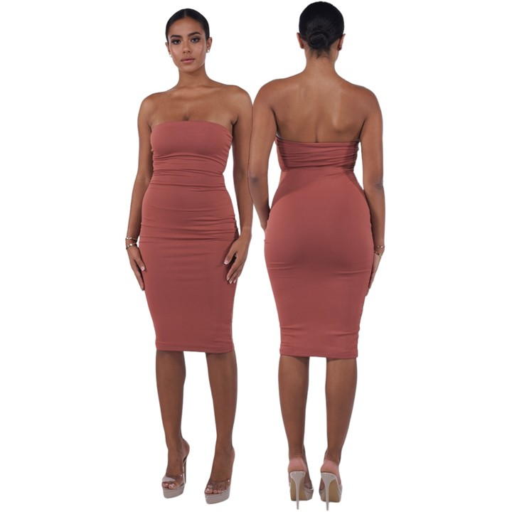 Boobtube Midi Dress Womens
