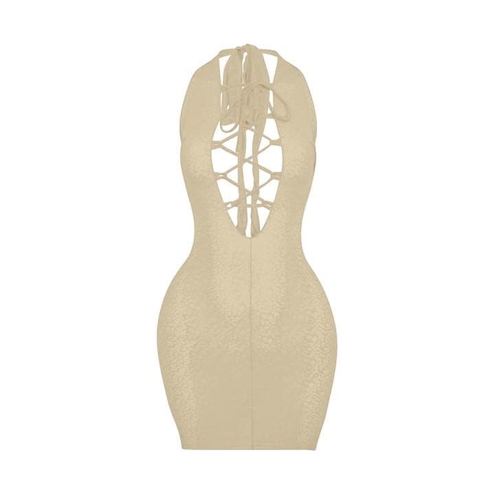 Snake Mini Dress Womens