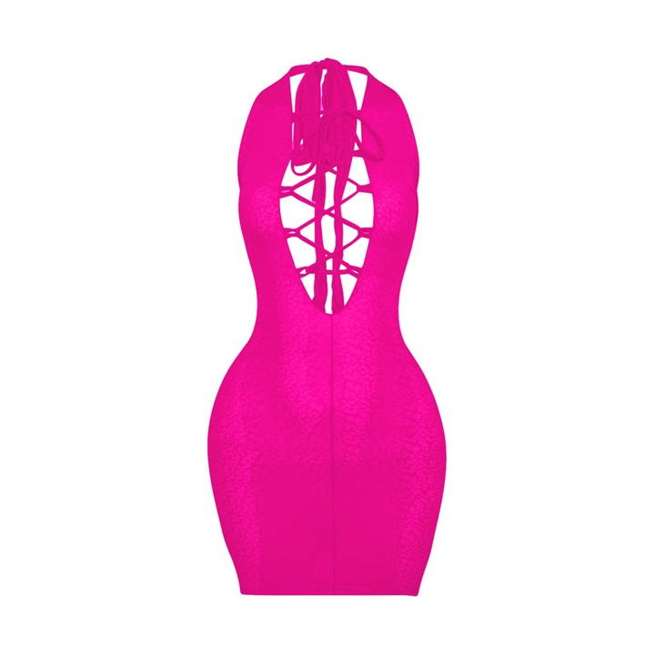 Snake Mini Dress Womens