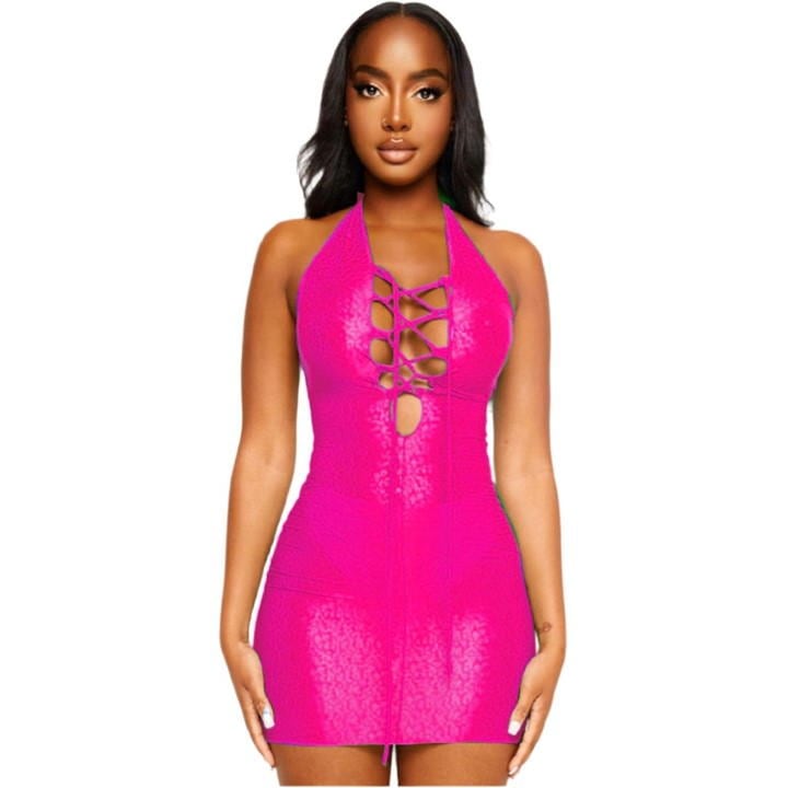 Snake Mini Dress Womens