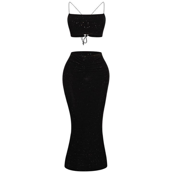 Glitter Co Ord Womens