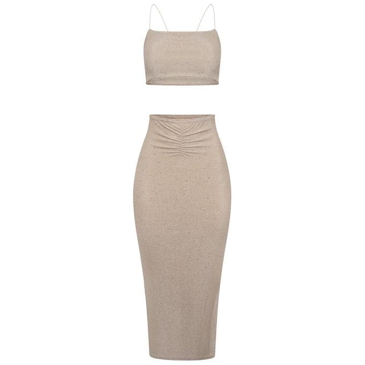 Glitter Co Ord Womens