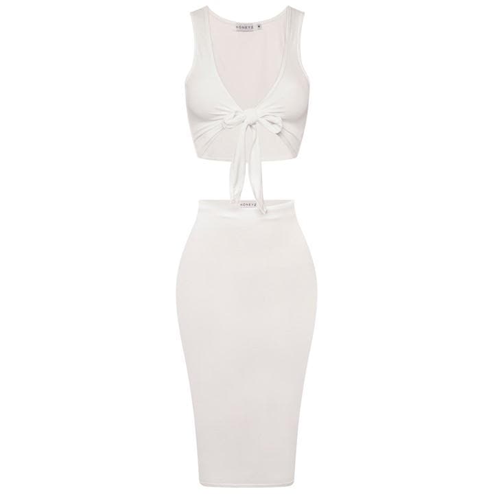 Vest & Co-Ord Skirt Womens