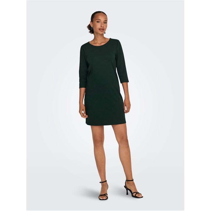 Brilliant three quarterSleeve Jersey Dress