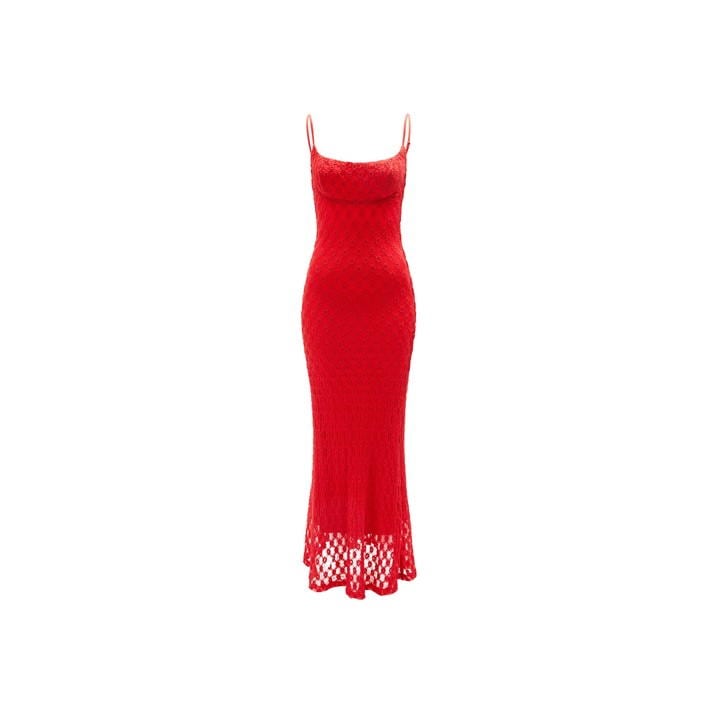 Adoni Mesh Midi Dress