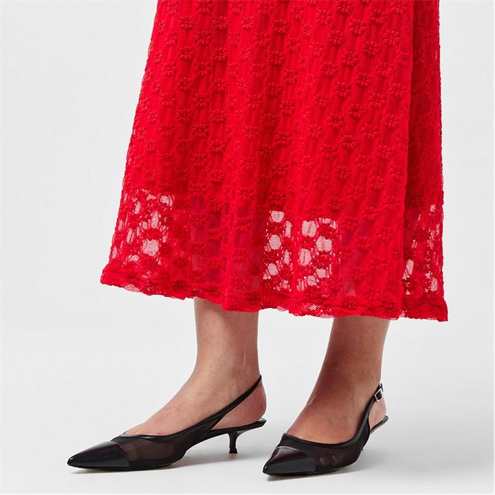 Adoni Mesh Midi Dress