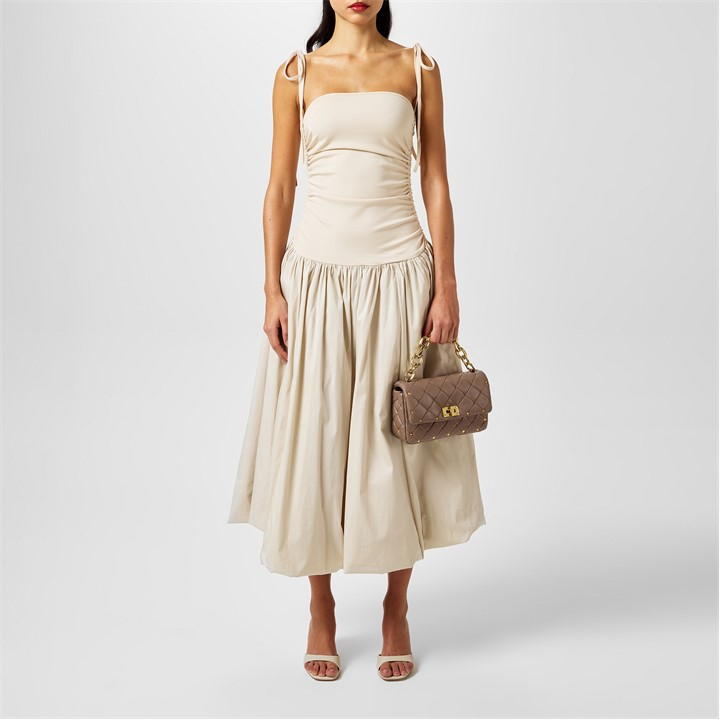 Amy Lynn Alexa Shoulder Tie Ultra Mini Dress