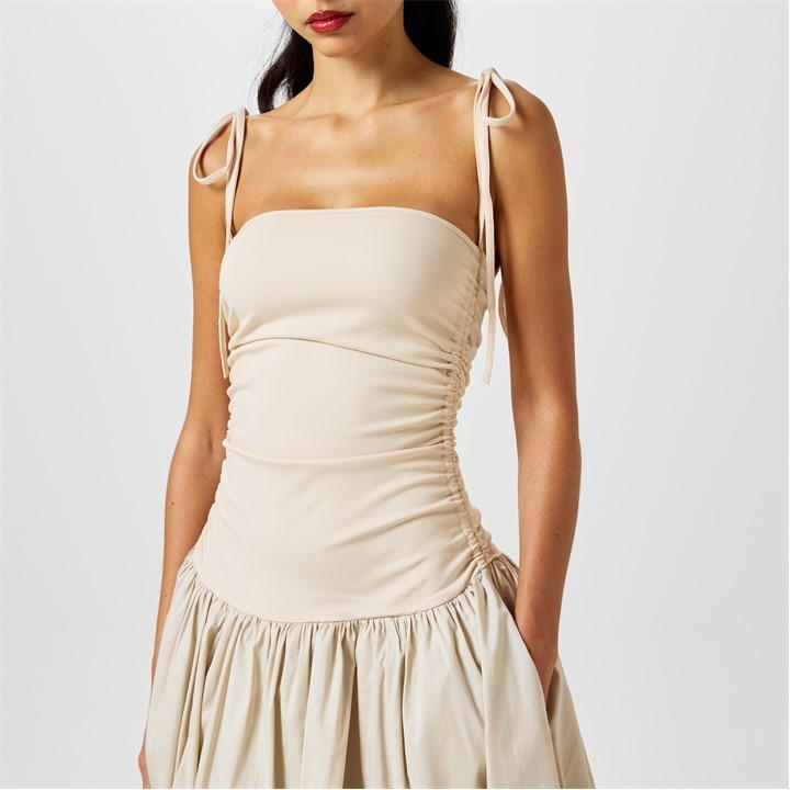 Amy Lynn Alexa Shoulder Tie Ultra Mini Dress