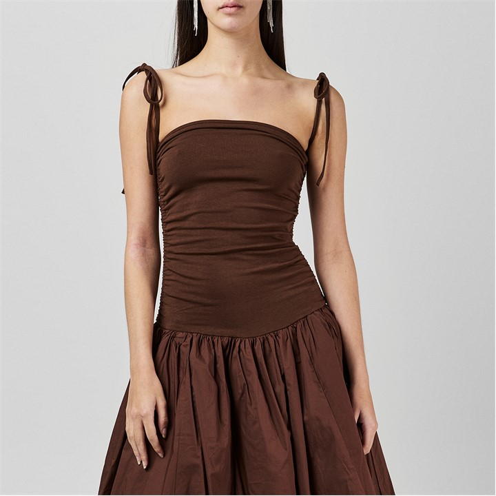 Amy Lynn Alexa Shoulder Tie Ultra Mini Dress