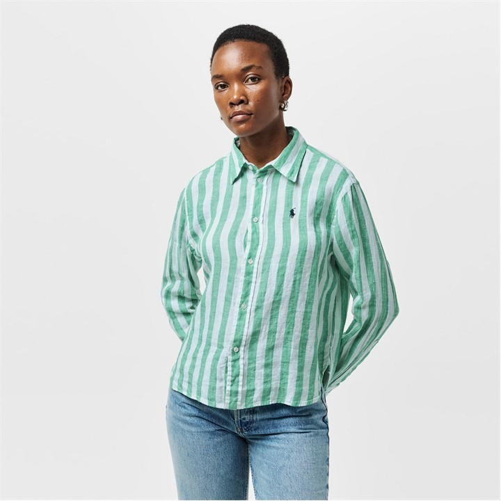 Polo Crop Shirt Ld53