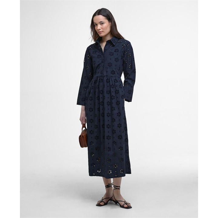 Melissa Broderie Anglaise Midi Dress