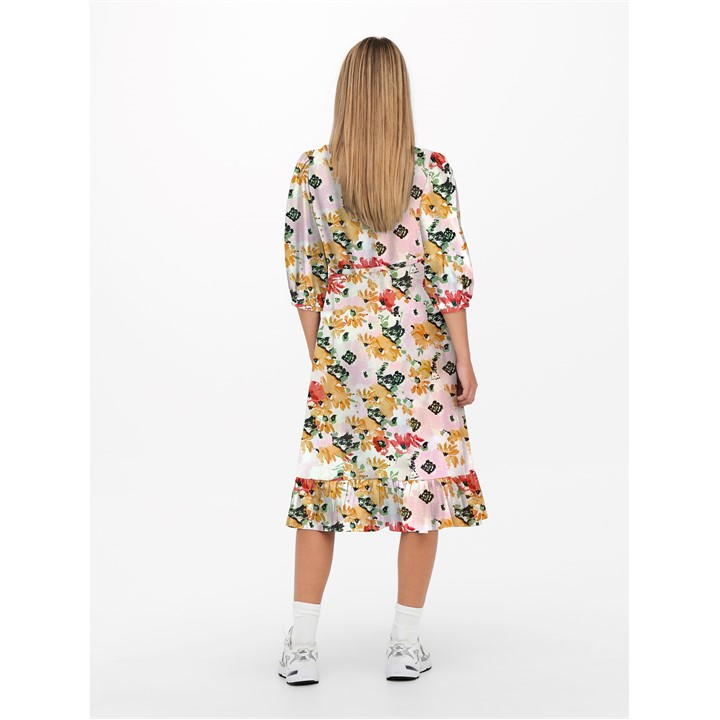 Olivia Wrapped Dress Womens