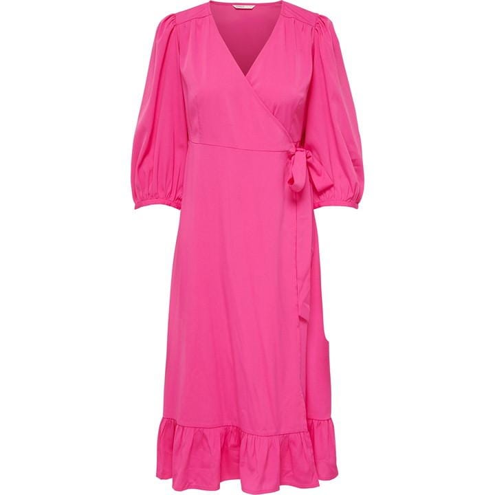 Olivia Wrapped Dress Womens