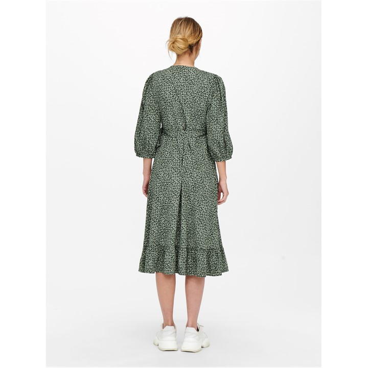 Olivia Wrapped Dress Womens