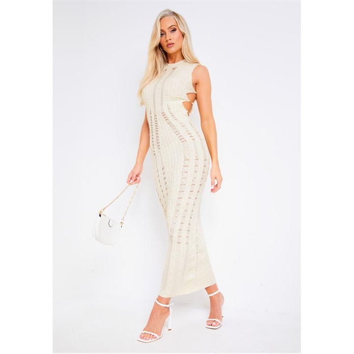 Corset Maxi Chain Dress