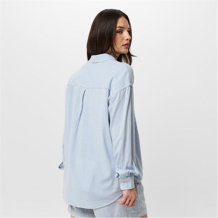 Oversized Linen Shirt
