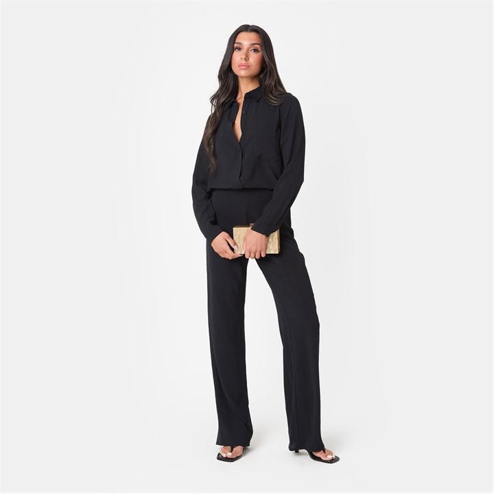Soft Crepe Long Sleeve Shirt