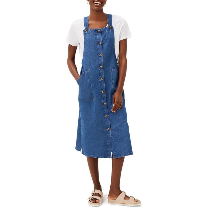 Irena Denim Pinafore