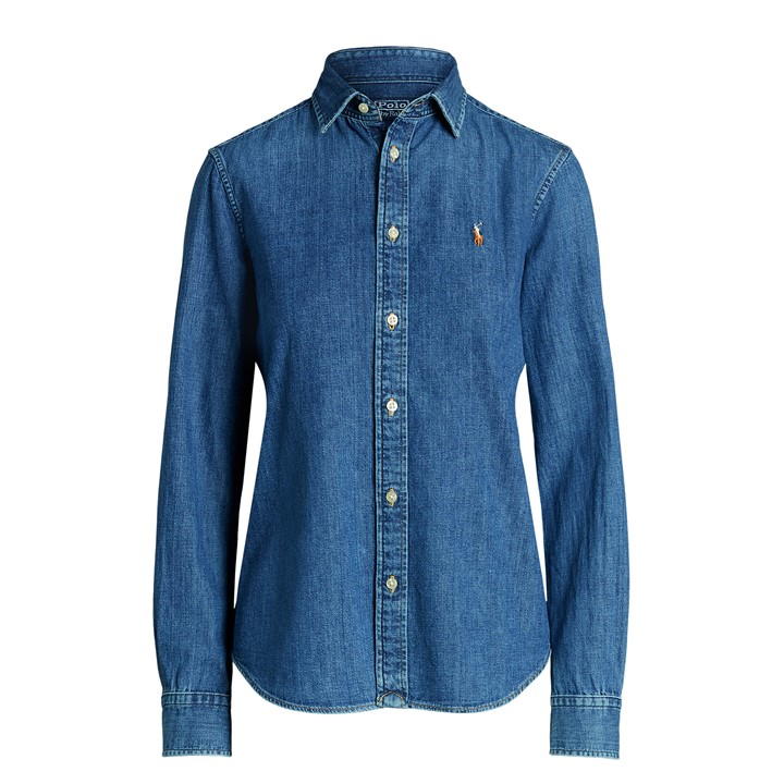 Women's Charlotte Plain Denim Shirt