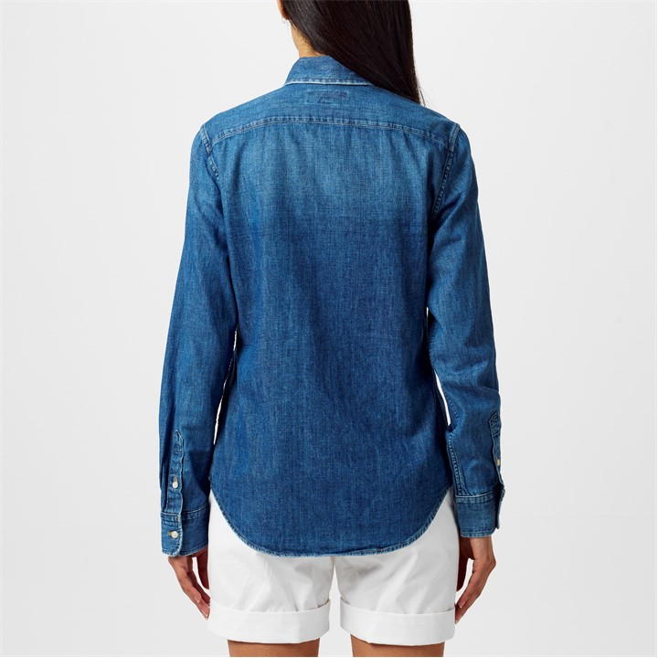 Women's Charlotte Plain Denim Shirt