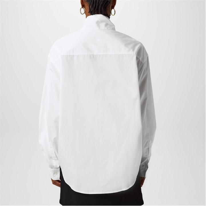 Scarf Collar Shirt