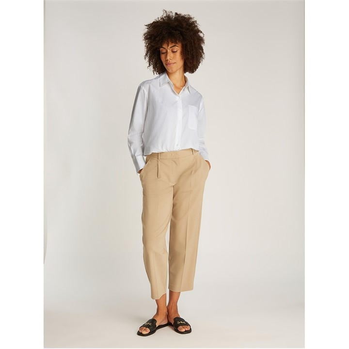 ESS POPLIN EASY FIT SHIRT