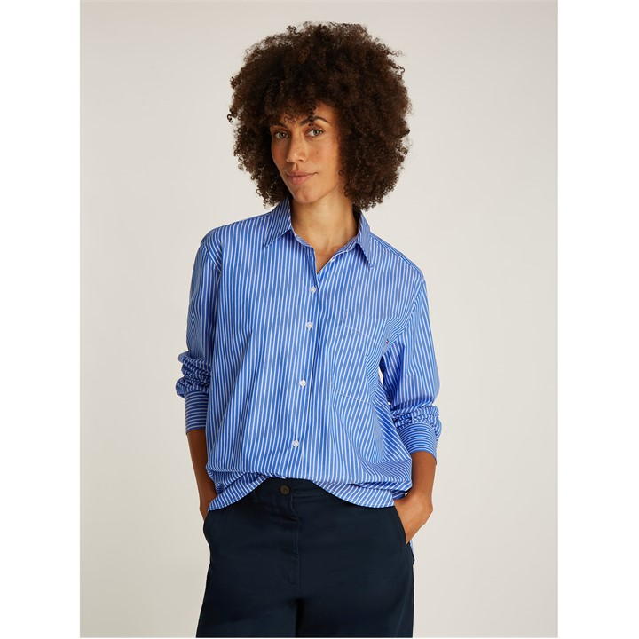 ESS POPLIN EASY FIT SHIRT