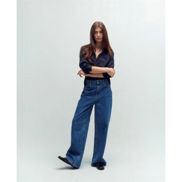 Carrie Relaxed Pinstripe Shirt