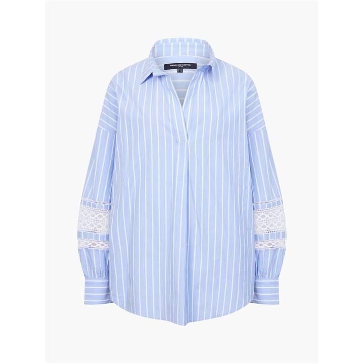 Cambria Stripe Embroidered Shirt