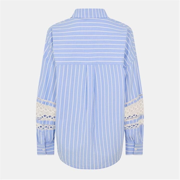 Cambria Stripe Embroidered Shirt