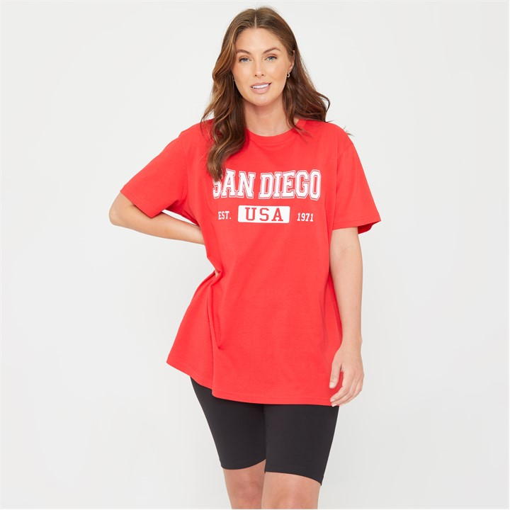 You Slogan T and Cycling Short