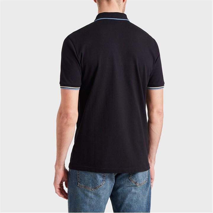 Stripe Tipping Polo Shirt